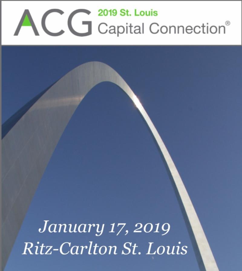 ACG Capital Connection on January 17, 2019 at the Ritz-Carlton in St. Louis Photo