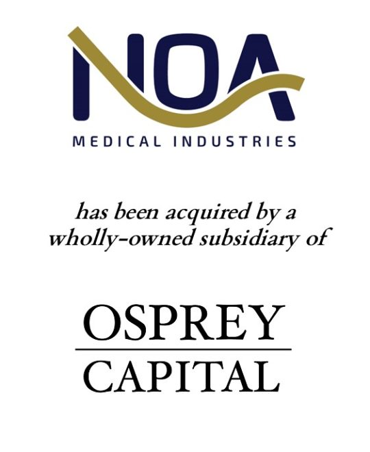 NOA Medical Industries subsidiary of Osprey Capital Deal with The Fortune Group