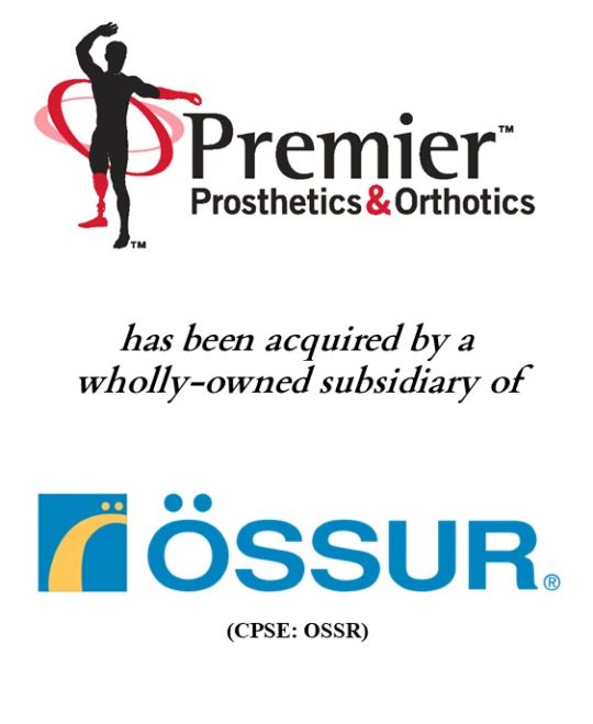 Premier Prosthetics & Orthotics acquired by OSSUR Deal with The Fortune Group